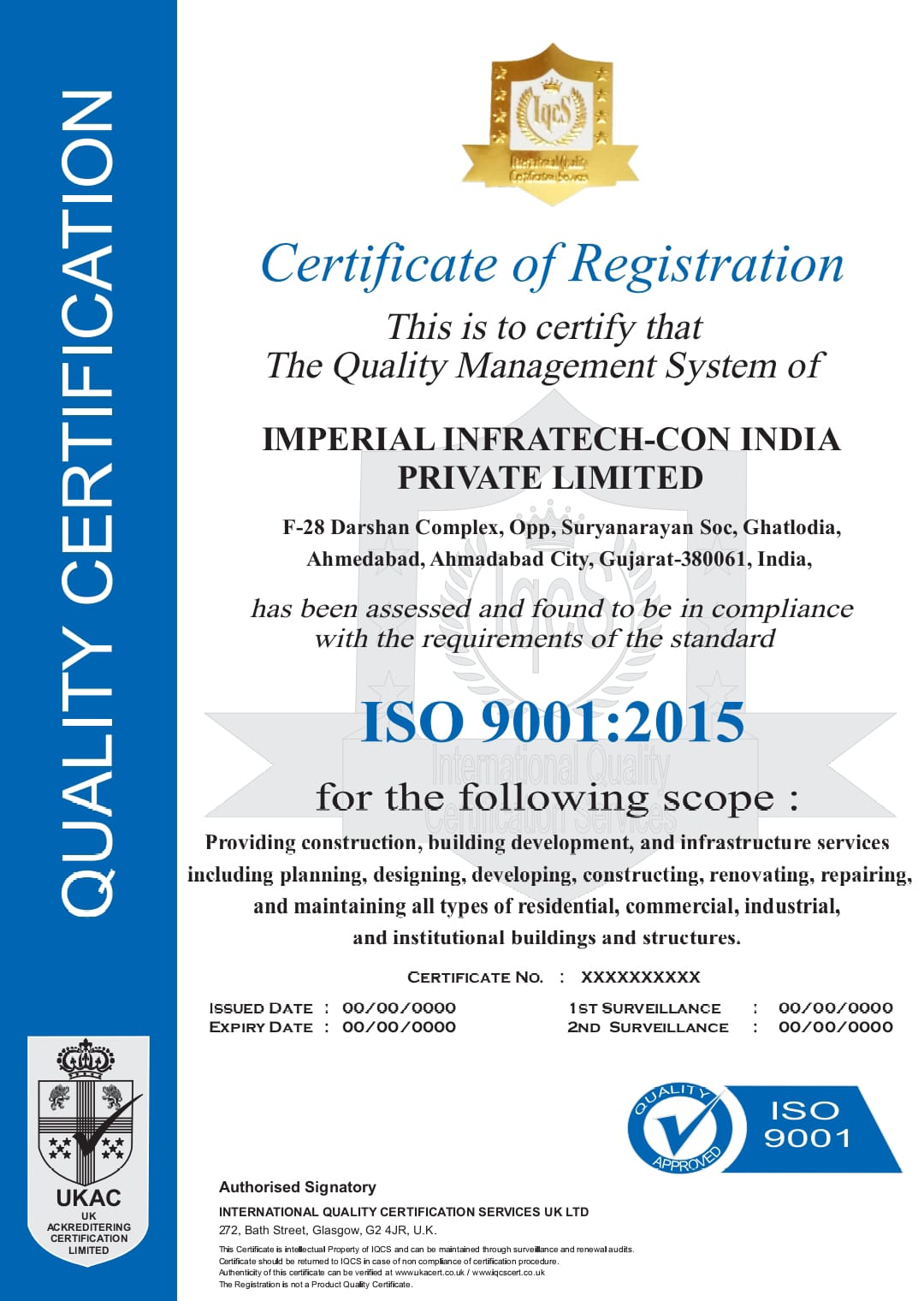 Compliance documentation